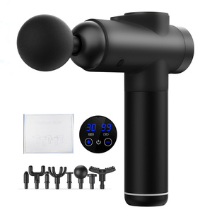 Percussion Rohs leistungsstarke Hand-Speed-Pistole Massagegerät Massagepistole Pistolet De Impulse <span class=keywords><strong>Massage</strong></span> Vibration Muskelschlag-Massagegerät - Product Image 1