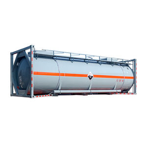 Dongfu Logistics Conteneur-citerne de marchandises corrosives de 30 pieds, neuf état, certifié BV, tailles 20GP 40HC, matériaux corten en acier - Product Image 3