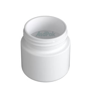 Vente en gros de pots en verre blanc mat résistants, forme ronde, avec couvercles en aluminium/plastique résistants aux enfants, pour usage médical - Product Image 6