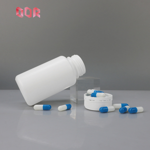 Pastel <b>Light</b> Blue Yellow White HDPE Medicine <b>Bottle</b> Multiple Sizes Plastic Jar <b>For</b> Dietary Supplement Capsule Pill Healthcare - Product Image 2