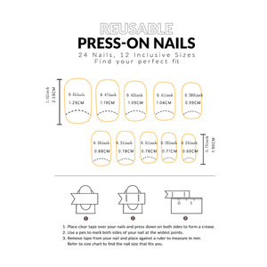 <span class=keywords><strong>Faux</strong></span> ongles <span class=keywords><strong>super</strong></span> forts en acrylique Stiletto réutilisable à pression <span class=keywords><strong>Faux</strong></span> ongles longue durée - Product Image 6