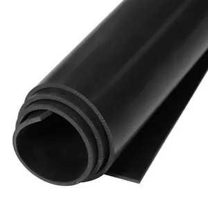Oil-Resistant NBR Diaphragm Rubber Sheet with Nitrile Nylon Insertion Custom Processing & Moulding Services Available