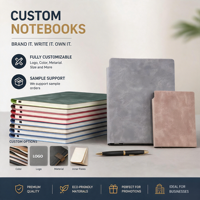 Carnet de notes personnalisé en cuir PU, couverture rigide, journal d'affaires, logo en relief, cadeau d'entreprise, carnet de notes OEM ODM