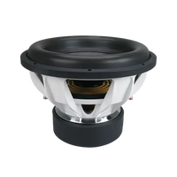 Caisson de basses JLD Audio 15 pouces Moteur 300oz RMS 1500W Haut-parleur Pioneer Double bobine 12V DC Papier Cône Mousse Surround Cadre Aluminium