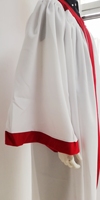 Robes de choeur Uniformes à manches ouvertes