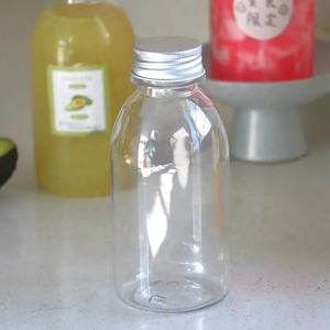 Bouteille en plastique transparente de 12 oz (350 ml) pour jus, boissons, thé au lait / Bouteille en plastique vide pour boissons froides avec bouchon à vis - Product Image 2