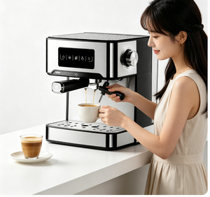 Machine à expresso et <span class=keywords><strong>latte</strong></span> multifonction portable électrique intelligente HY, idéale pour les restaurants familiaux, les hôtels et les camping-cars – Nouveauté très demandée - Product Image 4
