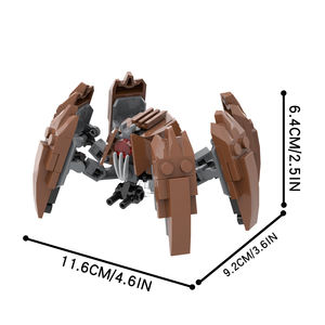 Ensemble de blocs de construction Space War Crab <span class=keywords><strong>Droid</strong></span>, kits DIY, briques MOC, jouets pour enfants, Mould king MOC2181 - Product Image 3