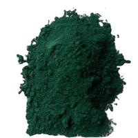 Pigment d'oxyde de fer vert prix usine pour colorant de ciment et de verre