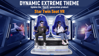 Máquina de Juego Arcade con Simulador de Silla VR en Forma de Huevo, Metálica, para Interiores, con Simulador de Montaña Rusa y Vuelo