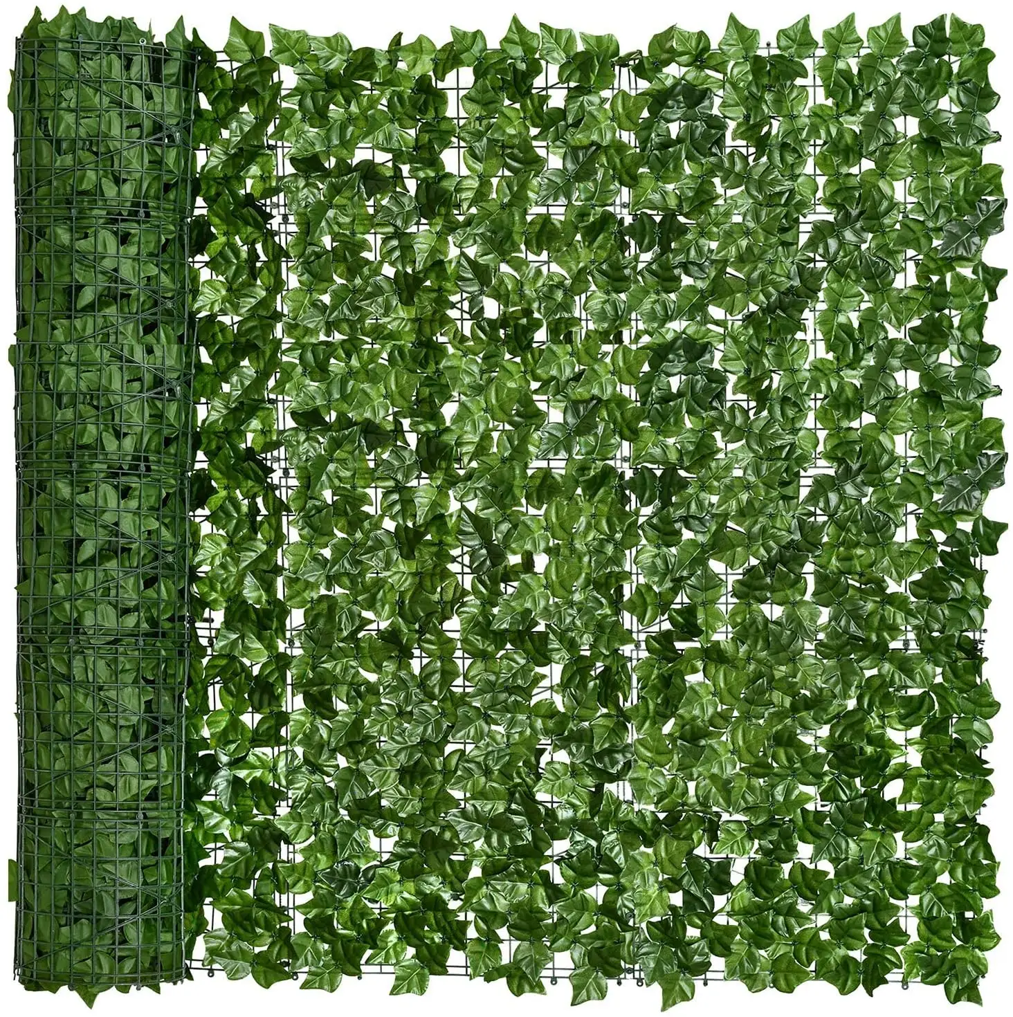 M4enda confezione da 12 foglie di edera finte ghirlanda di edera artificiale ghirlande verdi pianta appesa vite per la stanza del partito della parete di nozze