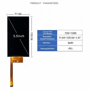 Module d'affichage LCD TFT 5,5 pouces 720×1280 avec interface MIPI, écran LCD haute résolution pour appareil d'apprentissage, affichage portable - Product Image 3