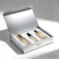 Individuelles Logo Marken-Parfüm Geschenkbox Verpackung Luxus Farbige Parfümflasche Fabrik Großhandel Kostenloses Design Prägung UV