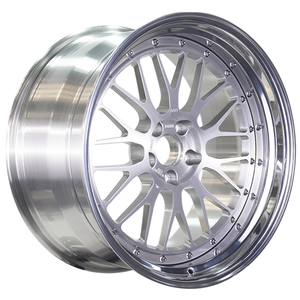 Nouvelles jantes forgées 16-21 pouces finition argent alliage d'aluminium 5x114.3 5x112 5x120 pour Audi pour pour pour - Product Image 2