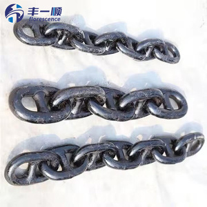 Chaîne d'<span class=keywords><strong>ancre</strong></span> à maillons U2 U3 <span class=keywords><strong>marine</strong></span> pour navire, neuve, galvanisée à chaud, <span class=keywords><strong>peinture</strong></span> noire - Product Image 5