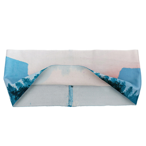<span class=keywords><strong>Bandeau</strong></span> de sport entièrement personnalisé en spandex, matière respirante, protection professionnelle, été, hommes et femmes, gym, fitness, course à pied, large contour d'oreille - Product Image 4