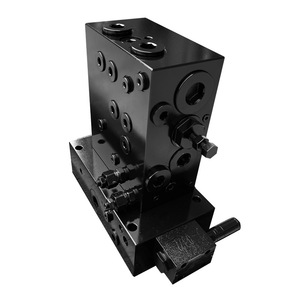 Customized Directional Control Valve Block 400 <b>Bar</b> 600 L Min Oil Hydraulic For Waste <b>Grab</b> Bucket Plant - Product Image 1