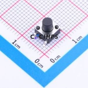 TD-1101SR-7.0H-250 Tactile Switch SMD-4P,6x6mm Switch Single Pole Single Throw Round Button 2.5N Vertical Mount - Product Image 1
