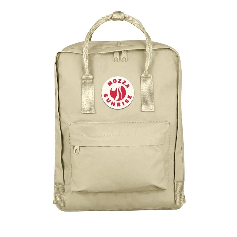 حقيبة ظهر مدرسية من البوليستر أكسفورد متعددة الألوان بتصميم مخصص ، حقيبة ظهر للسفر على الموضة بالجملة