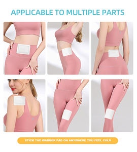 도매 허브 공기 활성화 즉시 핫 웜 패치 통증 완화 새로운 트렌드 겨울 몸 따뜻한 자체 발열 월경 패치 - Product Image 4