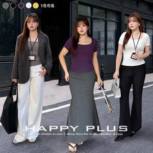 Runqi เสื้อยืดถักแขนสั้นสำหรับผู้หญิง, เสื้อถักคอสี่เหลี่ยมไซส์ใหญ่ N9518ใส่ได้ทุกวัน - Product Image 3