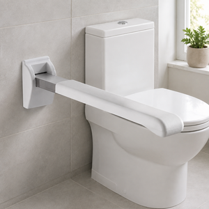 Barre d'appui murale de sécurité robuste en acier inoxydable 304, design moderne et luxueux, pour salle de bain - Product Image 1