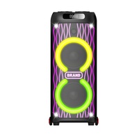 Altavoz Portátil Karaoke de Doble 8 Pulgadas, Sistema de Sonido Privado Jtbl con Micrófono, en Oferta