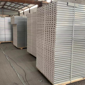 Bảng điều khiển bánh sandwich thép chất lượng cao magiê oxychloride được sử dụng trong các dự án thanh Lọc Tường nội thất và ngoại thất của Trung Quốc - Product Image 1