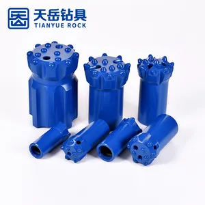 T45 Retrac Button Bit Hard Stone Drilling Bits Top Hammer Drilling Tools For Quarrying