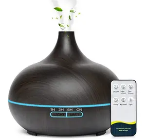 आवश्यक तेल विसारक 550ml विसारक Aromatherapy विसारक हवा Humidifier के साथ 4 टाइमर और ऑटो बंद-बंद