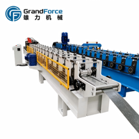 Machine automatique de formage de profilés en acier avec cisaillement servo, machine à poutrelles en acier léger, machine de profilage de tôles en acier léger