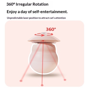 Giocattolo Interattivo ed Ecologico per Gatti da Interno, Rotazione a 360°, <span class=keywords><strong>Laser</strong></span> Automatico per Esercizio e Gioco, Direttamente dalla Fabbrica - Product Image 5