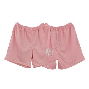 Pantalones cortos de malla para hombre de poliéster para entrenamiento gráfico al por mayor, pantalones cortos de malla para correr en la playa con logotipo personalizado para hombre - Product Image 1