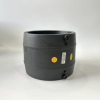Coupleur électrofusion DN180 SDR11 PE100 HDPE pour les travaux d'ingénierie municipale, la lutte contre l'incendie et les conduites de gaz