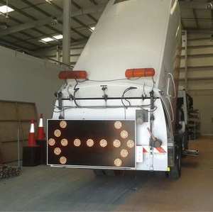 Commercio all'ingrosso <span class=keywords><strong>traffico</strong></span> lampeggiante LED autostrada direzionale cartello stradale di avvertimento solare luce freccia bordo - Product Image 4