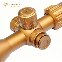 Lunette de visée Tristar 3-12x44 FFP avec fonction Zero-Stop, viseur de chasse longue portée avancé, optique étanche et antichoc pour le positionnement
