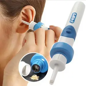 Removedor elétrico sem fio de ouvido, removedor seguro de vibração, limpador indolor, espiral, dispositivo de limpeza de ouvido, ferramenta de cuidados pessoal cavar cera