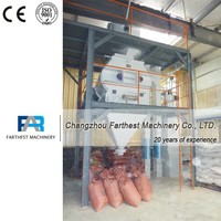 Usine de production d'aliments concentrés pour poulets de chair clé en main de 7,5 tonnes/h à vendre