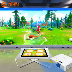 Ma Thuật Bức Tranh Màn Hình Cảm Ứng Máy Quét Tương Tác Chiếu Tường Trò Chơi 3D Vẽ Trong Nhà Trò Chơi Tương Tác Cho Trẻ Em Trung Tâm Trò Chơi - Product Image 5
