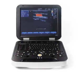 Alat USG Veteriner Portabel Layar Besar Definisi Tinggi, Instrumen Sonografi <span class=keywords><strong>Doppler</strong></span> Warna, Perangkat Medis Genggam untuk Anjing - Product Image 3