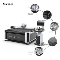 Máquina de Corte CNC con Mesa de Vacío AOYOO para Fibra de Vidrio, Tejido Multiaxial y Espuma de Fibra de Aramida