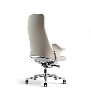 Chaises de bureau en gros Chaise de bureau moderne à dossier haut en cuir Mobilier de bureau Chaise pivotante de direction en cuir pour salle de réunion - Product Image 4