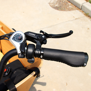 Vente en gros d'usine, tricycle électrique à 3 roues, Bakfiets hollandais, boîte en bois, vélo <span class=keywords><strong>cargo</strong></span> familial pour le transport d'adultes et d'enfants - Product Image 4