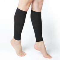 Logo personnalisé Attelle de mollet Attelle de tibia Soulagement des crampes dans les jambes Manchon de jambe de sport Manchons de compression pour mollets Jambe