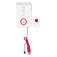 Système d'appel d'urgence 4G pour personnes âgées, bouton SOS, panneau d'alerte médicale portable avec application de contrôle à distance, design durable
