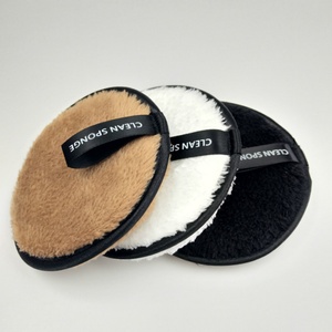 Lingettes démaquillantes réutilisables en microfibre, éponge nettoyante pour le visage, serviette, tampon cosmétique lavable, outil de soin de la peau - Product Image 5