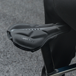 Housse de selle de vélo ROCKBROS réglable et élastique pour VTT et vélo de route, housse de selle de vélo de montagne, coussin de selle de vélo - Product Image 4