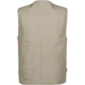 FOXA Men's Multi-Pocket Cotton Lightweight Outdoor <b>Utility</b> <b>Vest</b> Hiking Fishing Photography Work - Product Image 2