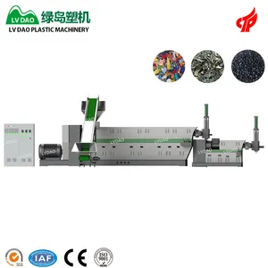 Wholesale High Performance Double Stage PP PE ABS PS Plastic Granules Making Machine