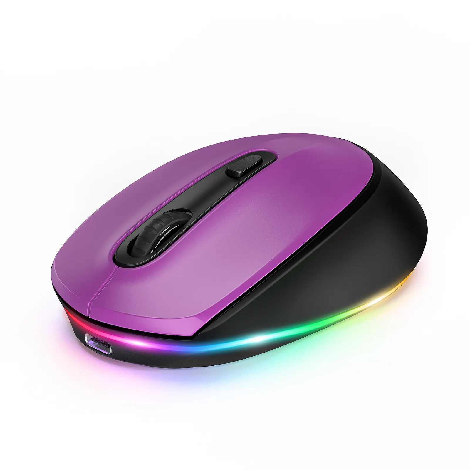 Seenda LED Backlight Ergonomic Mouse With 1000 1600 2400 DPI 2.4 g USB Mice BT Wireless Mouse